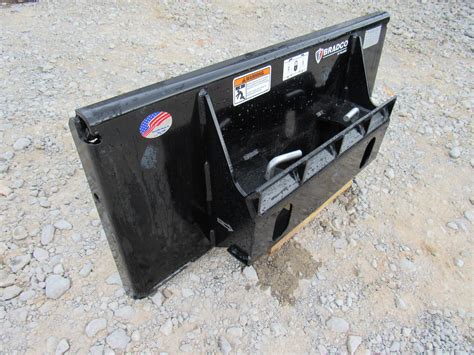 bradco skid steer adapter